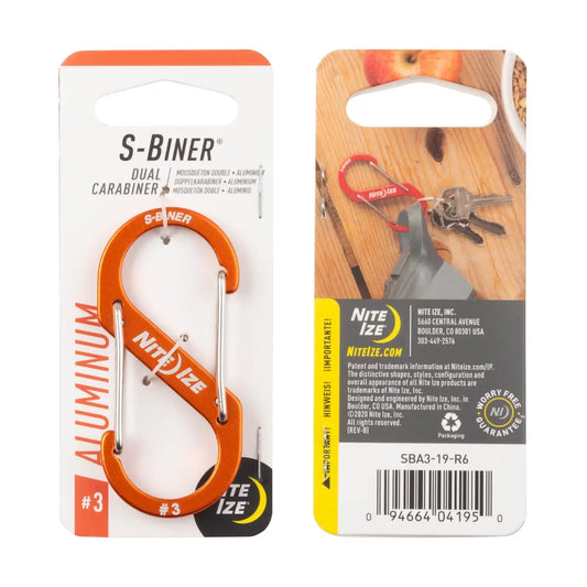 S-BINER #3 ORANGE