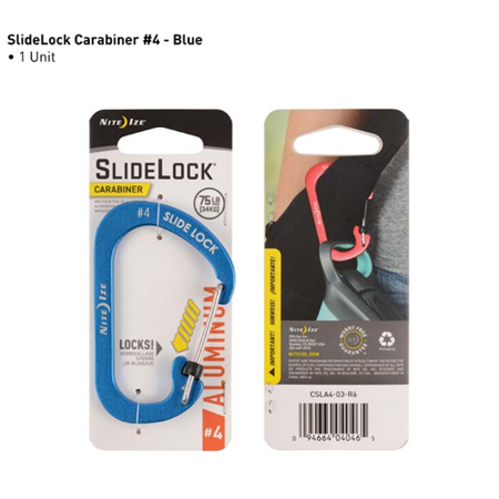 S-BINER SIDELOCK #4 BLUE