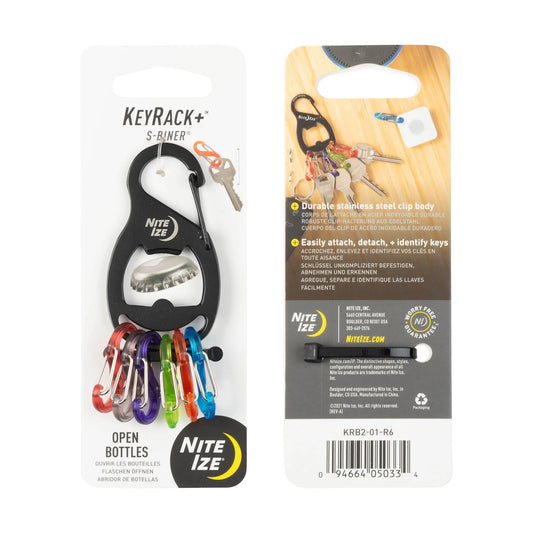 KEYRACK+ S-BINER BLK