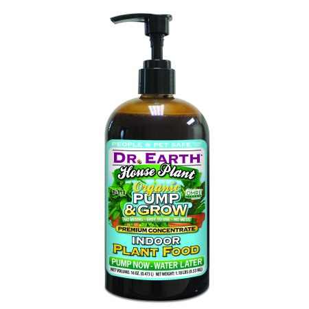DR EARTH PUMP/GROW HOUSE PLANT