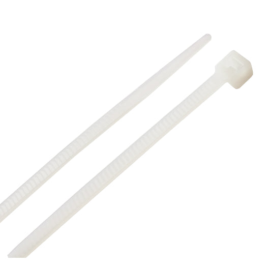 CABLE TIES 5.7" 40# WHT 100 PK