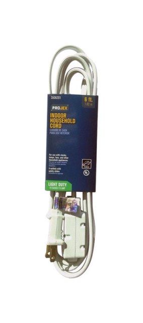INDOOR 6FT EXTENSION CORD