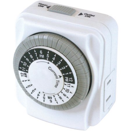 INDOOR 24HR TIMER 125V WHT