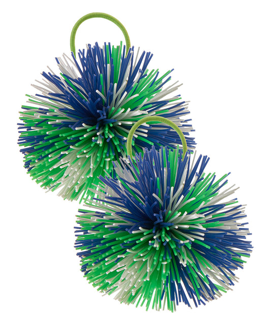 ZANGLES BAG TAGS 2PK GRN/WHT/BLU