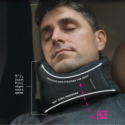SOMNI WRAP TRAVEL PILLOW - GRAY