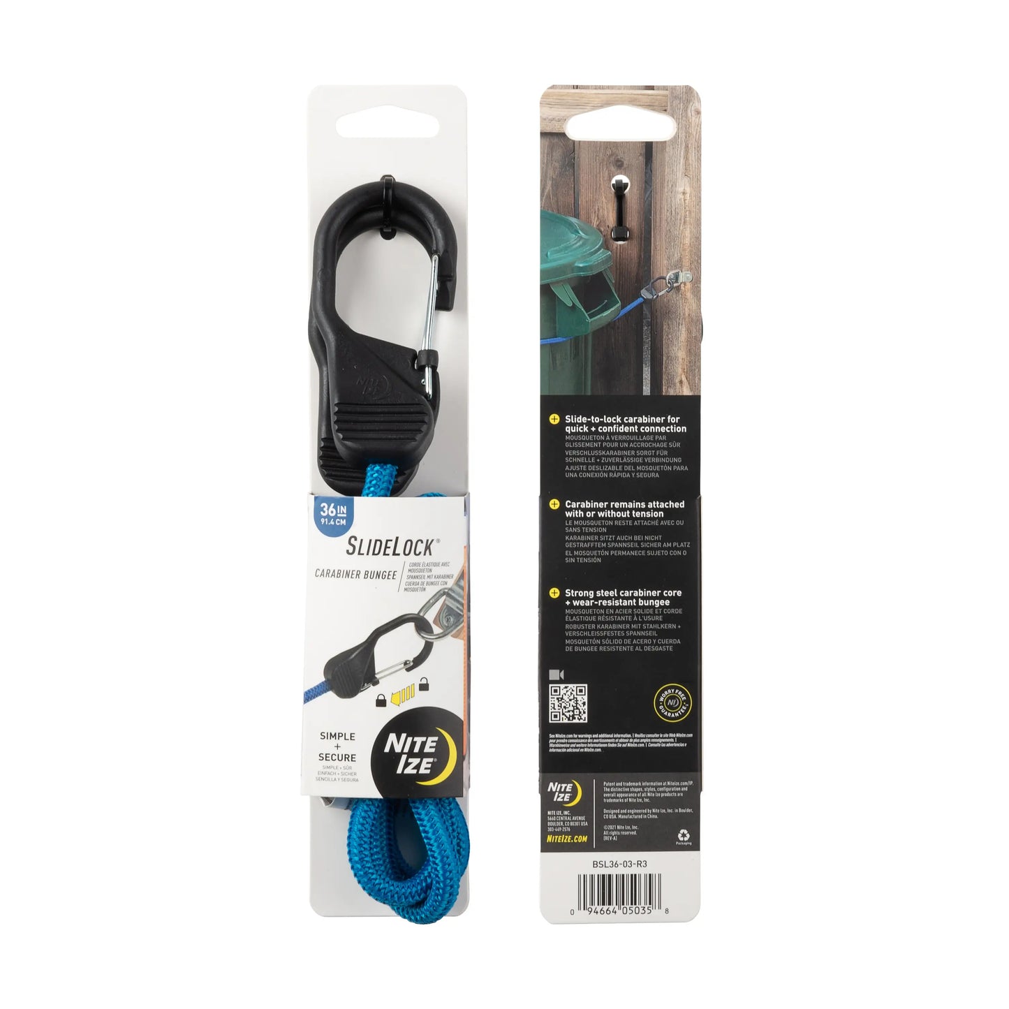 SLIDELOCK 36" BLUE