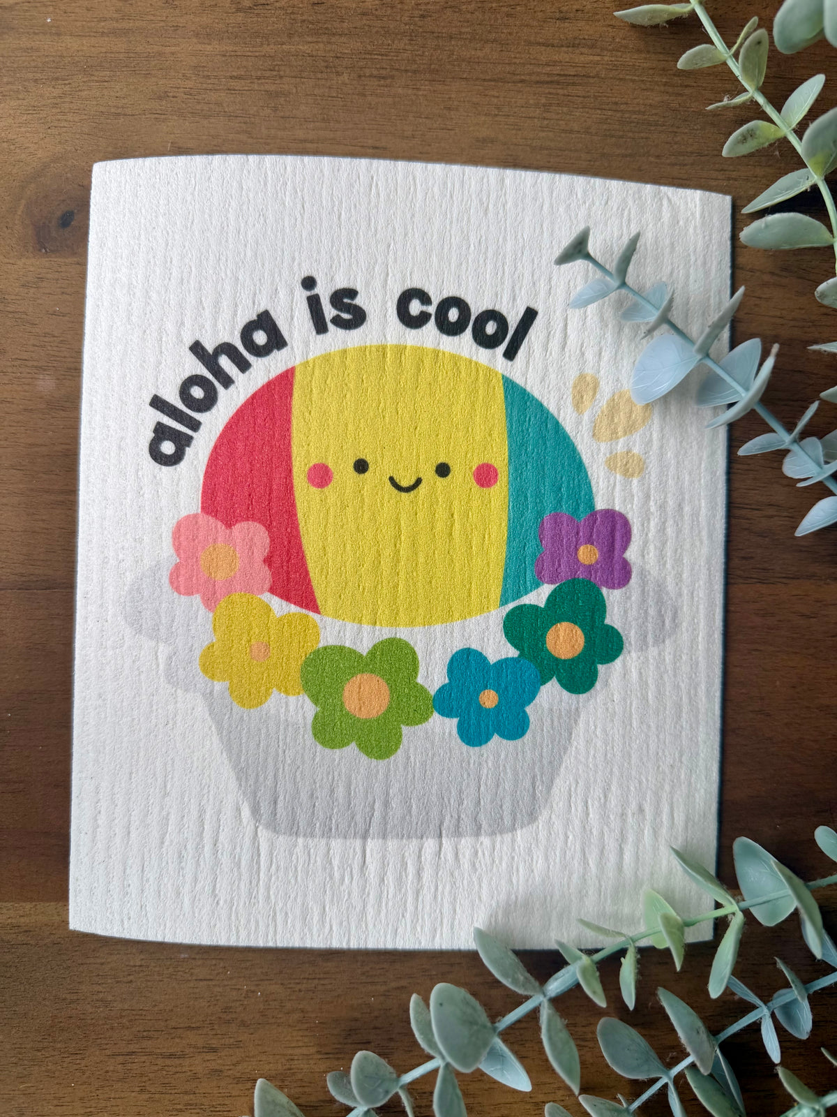 EDEN SWEDISH DISHCLOTH SHAVE ICE ALOHA IS COOL