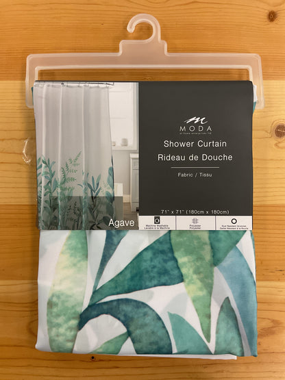 AGAVE SHWR CURTAIN 71"X71"