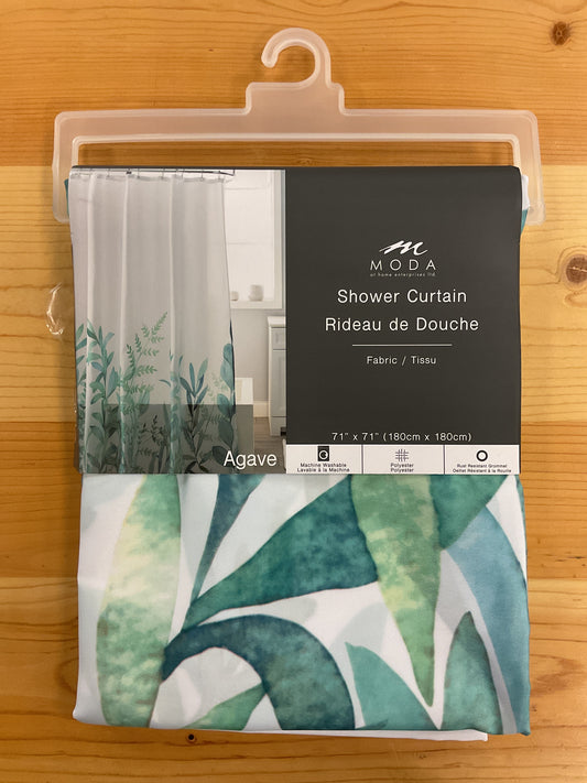 AGAVE SHWR CURTAIN 71"X71"