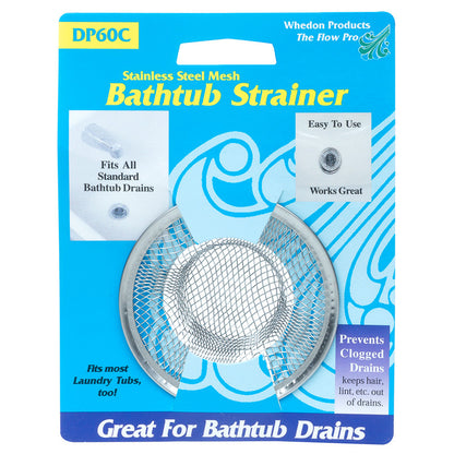 BATHTUB HAIR CATCHER 2-3/4" SS
