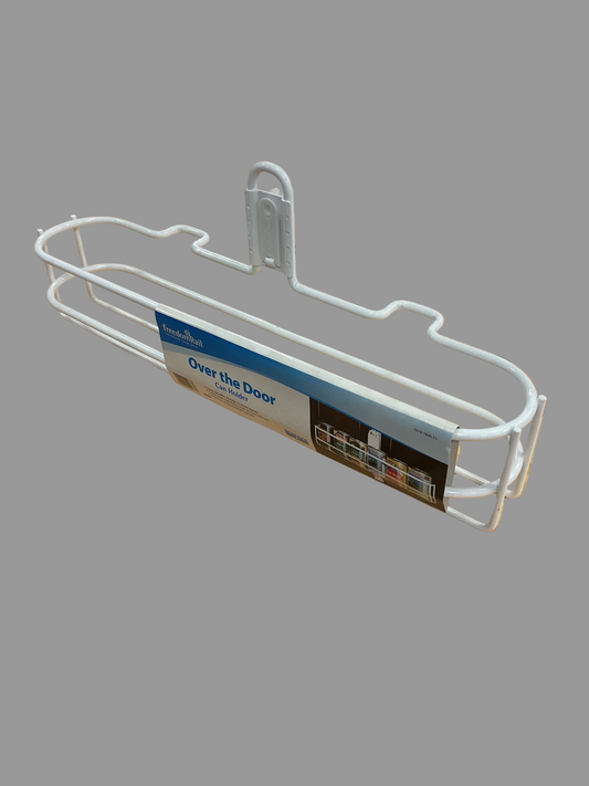 OVERDOOR CAN HOLDER WHITE