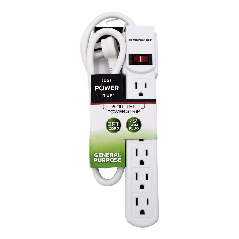 MONSTER POWER STRIP 6 OUTLET
