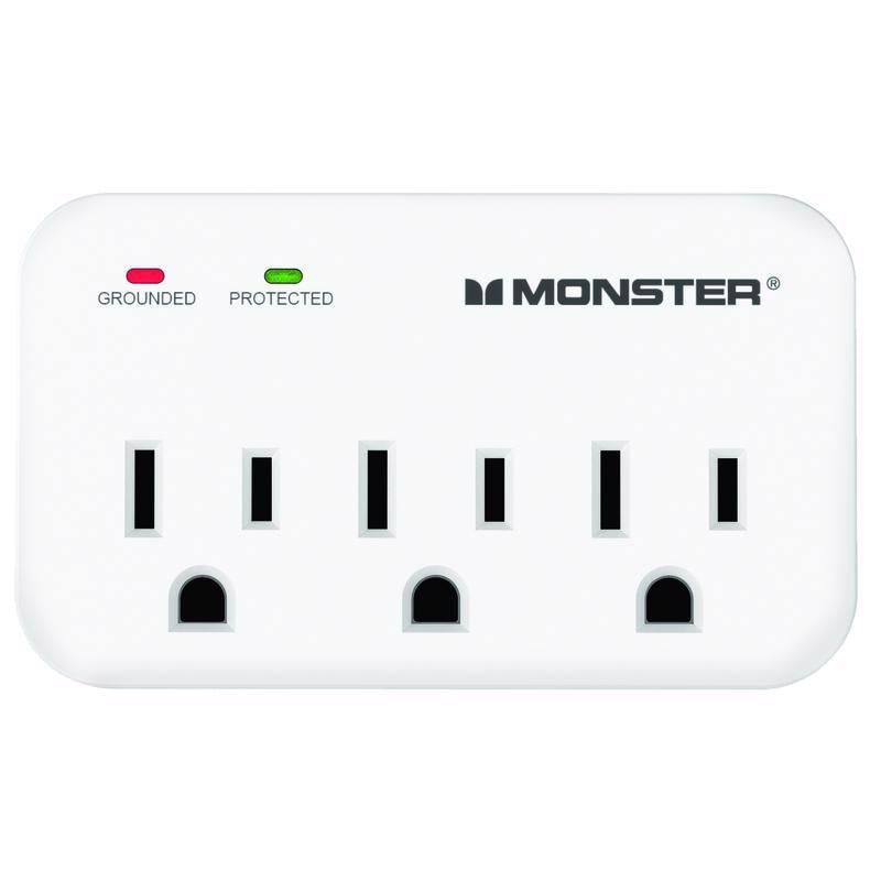 MONSTER SURGE PROTECTOR 3 OUTLET