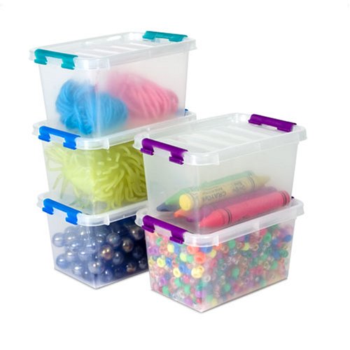 FLIP BOX SET 5 BINS W/LIDS