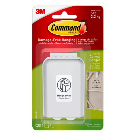 COMMAND JUMBO CANVAS HANGER