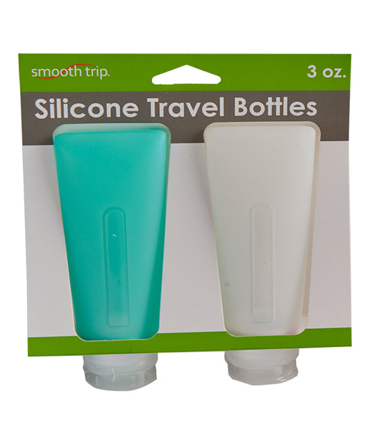 SILICONE TRVL BTLS 3OZ SET TEAL