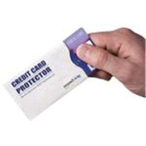 RFID BLKG CARD PROTECTOR 2PK WHITE
