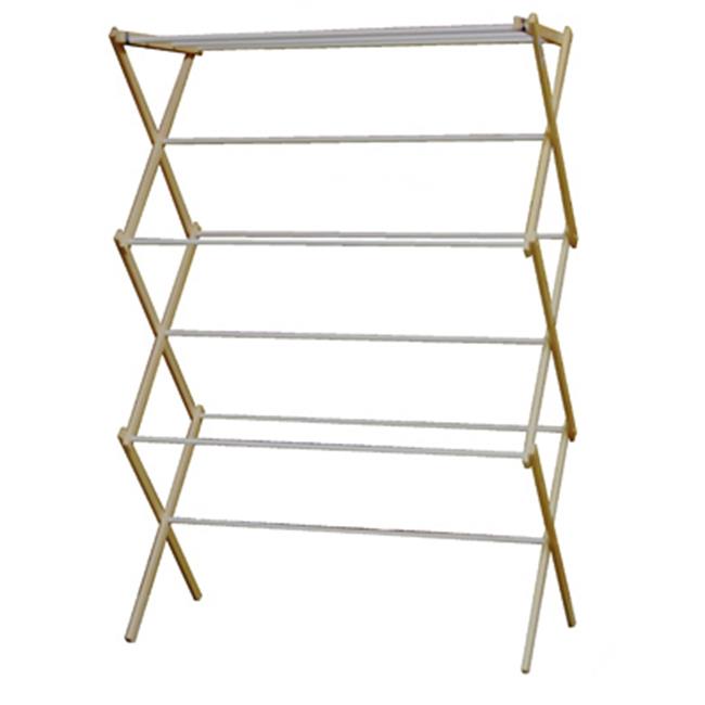 ACCORDIAN WOOD CLOTHES DRY RACK