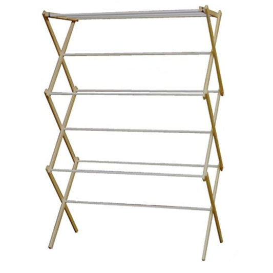 ACCORDIAN WOOD CLOTHES DRY RACK