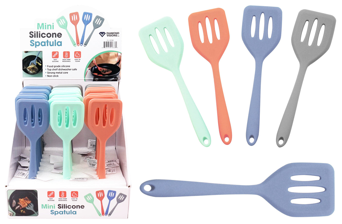 MINI SILICONE TURNER SPATULA