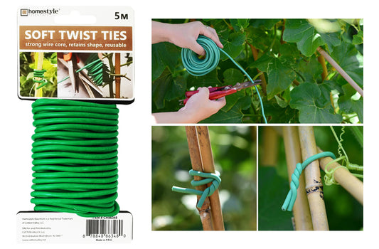 GARDEN SOFT TWIST TIE 16FT
