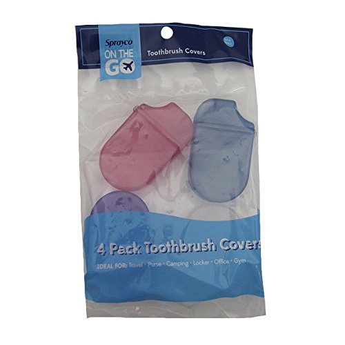 TOOTHBRUSH COVER 4PK
