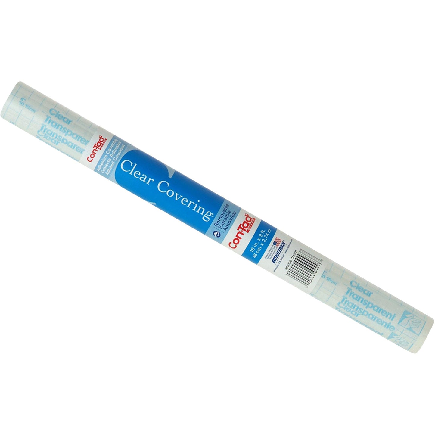CONTACT CLEAR ADHESIVE 18"X9'