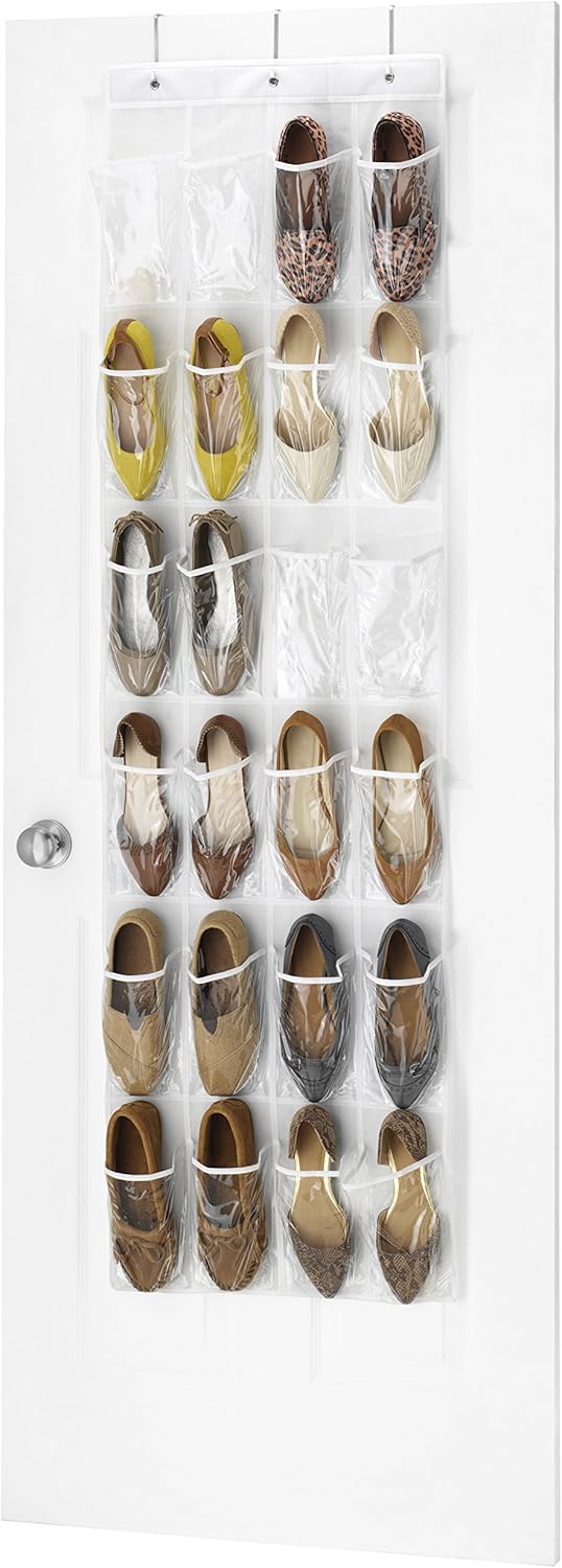 SHOE BAG OVER THE DOOR  24-PCKET
