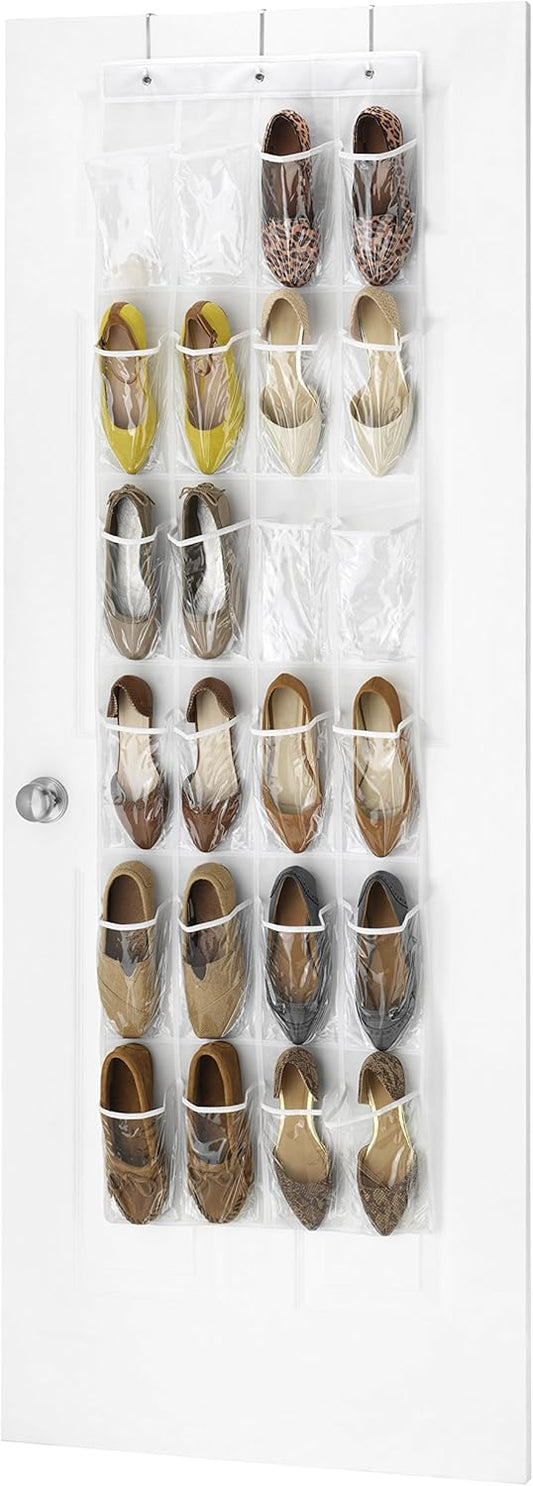 SHOE BAG OVER THE DOOR  24-PCKET