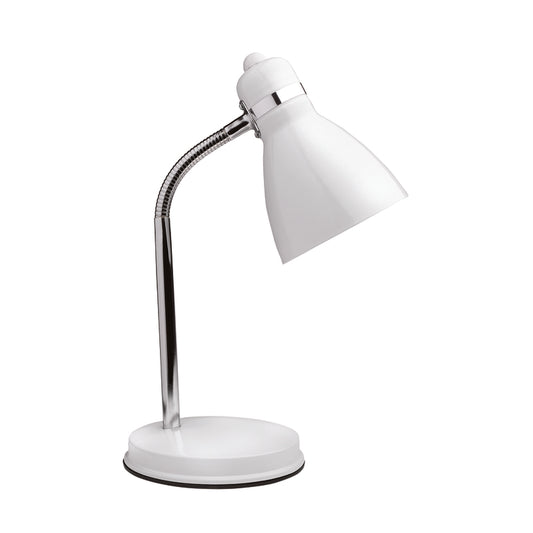 OXFORD DESK LAMP 13" WHITE