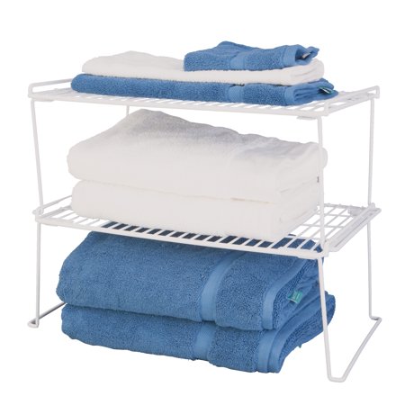 STACKING SHELF WHITE 12"H