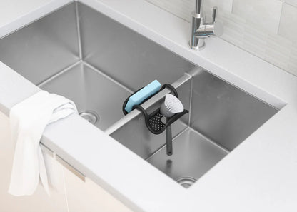 SLING DOUBLE SINK CADDY- BLACK