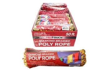 POLY ROPE 1/4"X50'