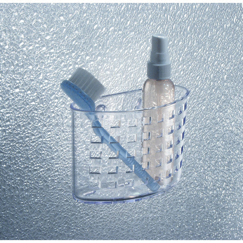 SUCTION BATH ORGANIZER CLEAR