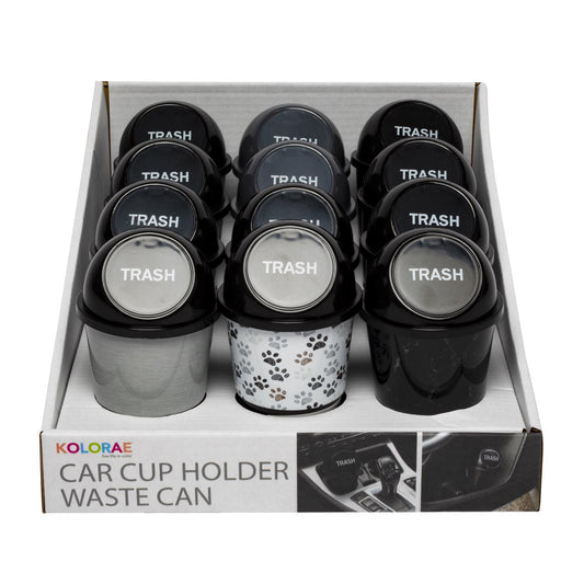 CAR CUP HOLDER WASTE CAN
