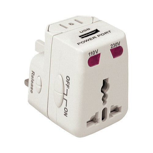 WORLDWIDE ADAPTER & USB CHARGER