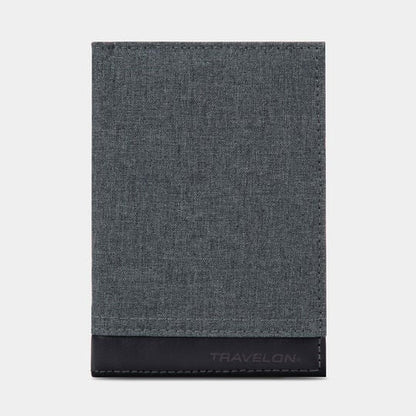 RFID PASSPORT CASE SLATE