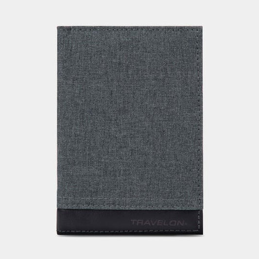 RFID PASSPORT CASE SLATE