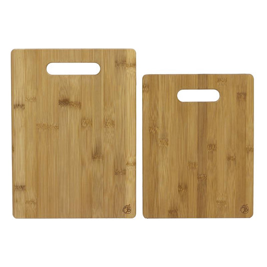 BAMBOO CUTTING BOARD SET OF 2