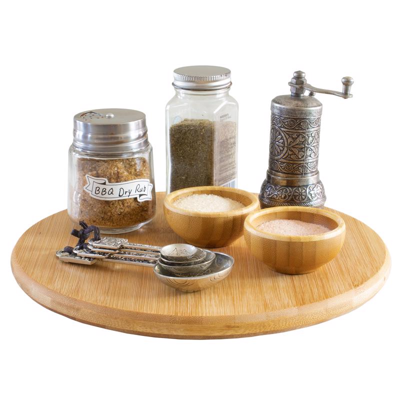 BAMBOO LAZY SUSAN 10"