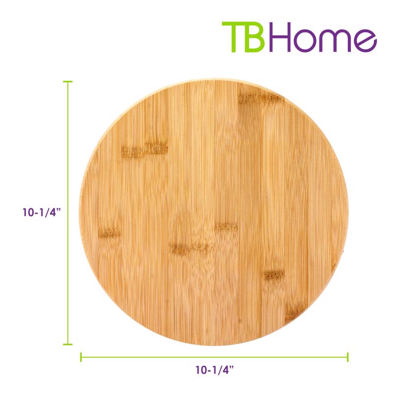 BAMBOO LAZY SUSAN 10"