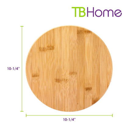 BAMBOO LAZY SUSAN 10"