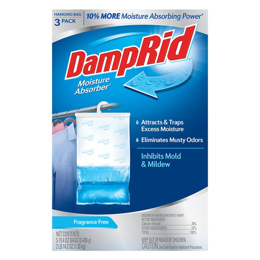 DAMPRID HNGNG 3PK NO SCENT