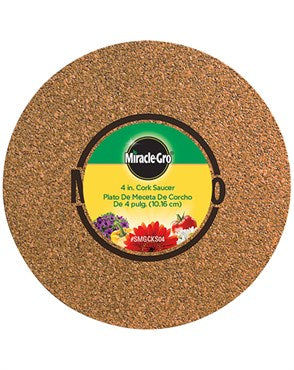 MIRACLE-GRO CORK SAUCER 12"