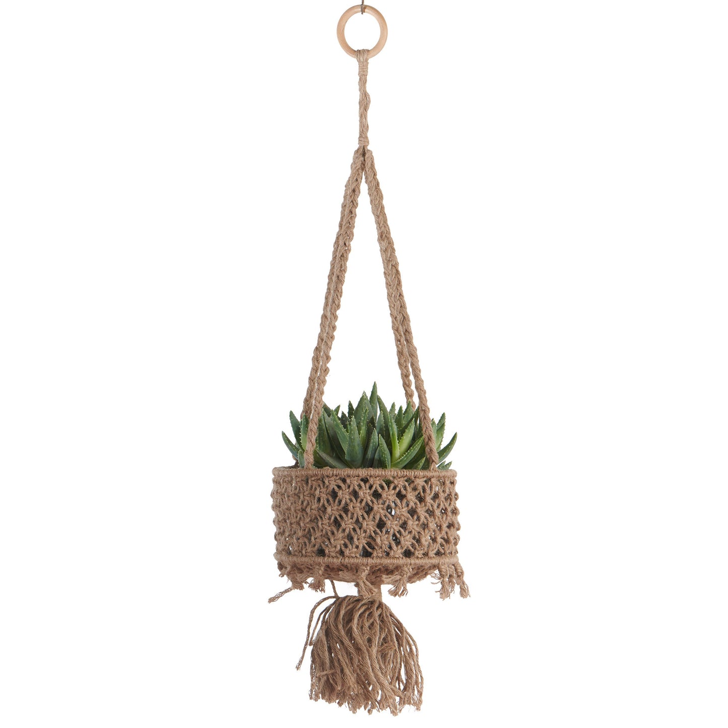 HANGING JUTE BASKET