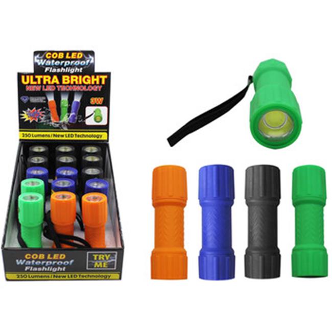 WATERPROOF COB LED FLASHLIGHT