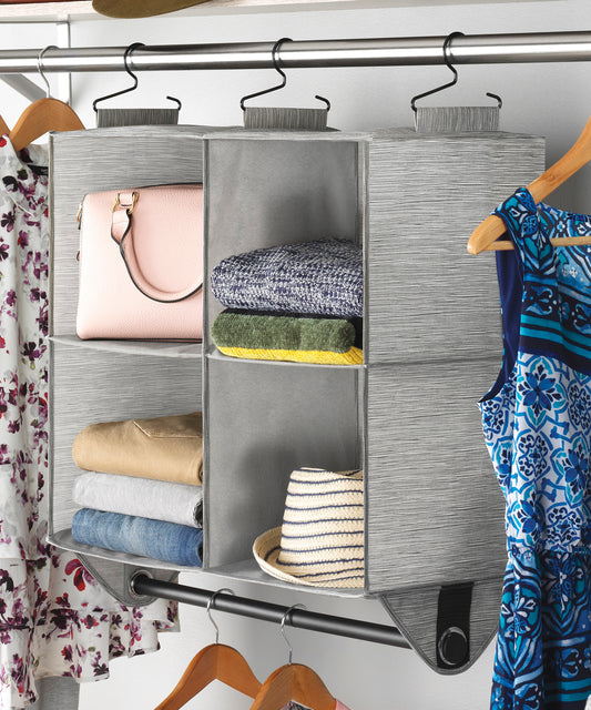 4-SECTION CLOSET ORGANIZER