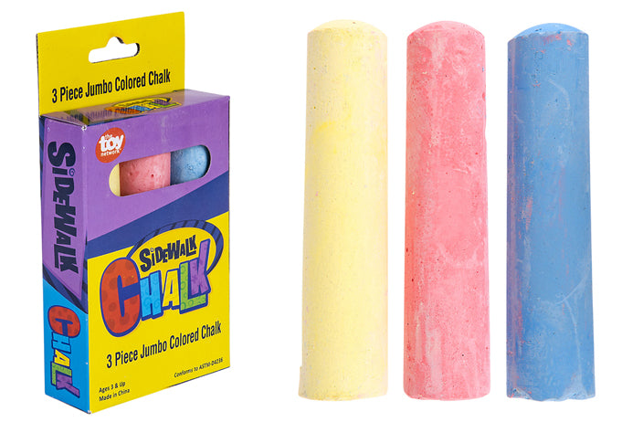 SIDEWALK CHALK 3PC