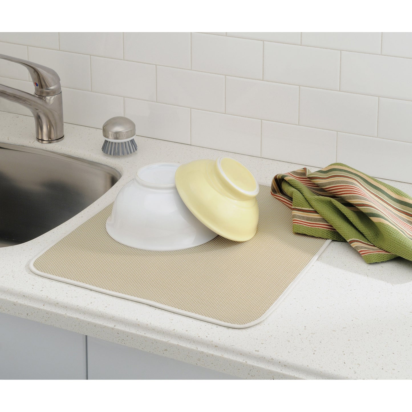 DRYING MAT WHEAT 18"X16"