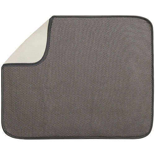 DRYING MAT MOCHA 18"X16"